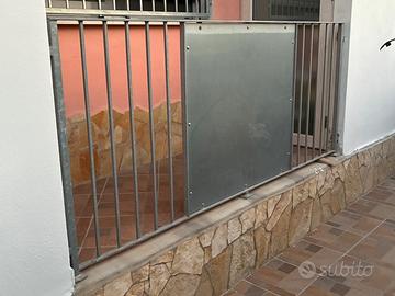 Ringhiera in ferro zincato