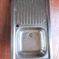 lavandino cucina inox