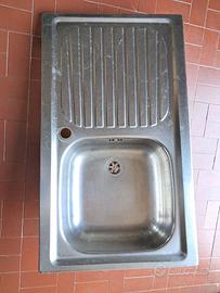 lavandino cucina inox