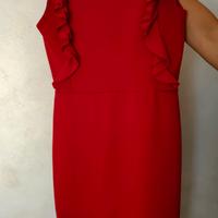 Vestito Artigli Rosso taglia 42 NUOVO