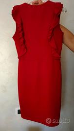 Vestito Artigli Rosso taglia 42 NUOVO