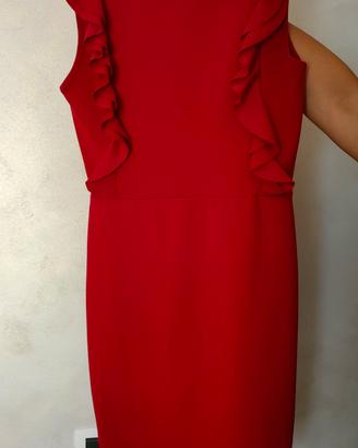 Vestito Artigli Rosso taglia 42 NUOVO