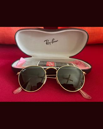 Occhiali da sole Ray-Ban RB3447 Oro/Verde