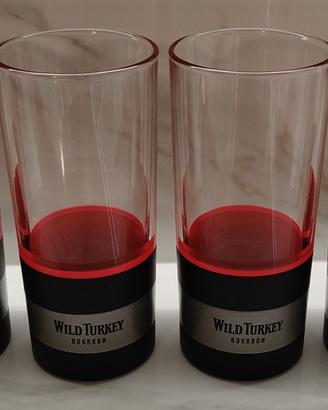 Set 6 bicchieri Wild Turkey Bourbon