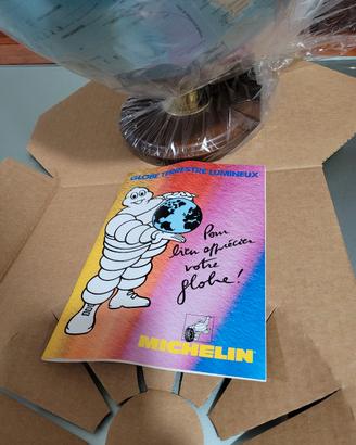 Lampada vintage Mappamondo Michelin in box new