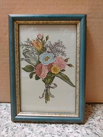 Quadretto stampa su seta