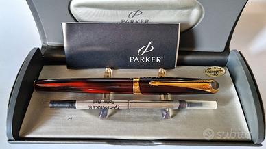 Penna Roller Parker Ellipse Marrone Iridescente