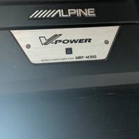 SUBWOOFER ATTIVO 30cm ALPINE/FUSION + cavi IMPACT