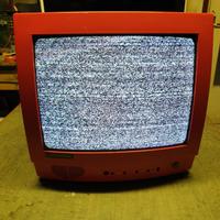 tv da 14 pollici rossa