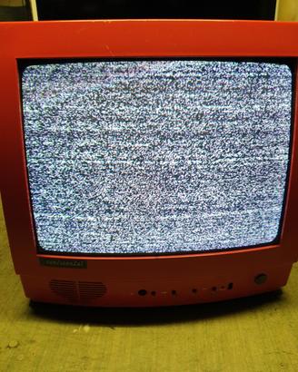 tv da 14 pollici rossa