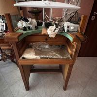 Banco da lavoro per orafi e incastonatori