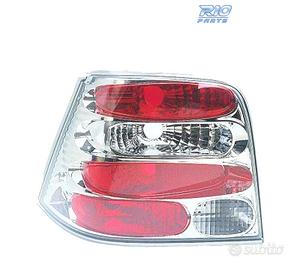 FANALI PER VOLKSWAGEN VW GOLF 4 97-03 FONDO CROMAT