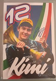 cartolina Ufficiale Kimi Antonelli 