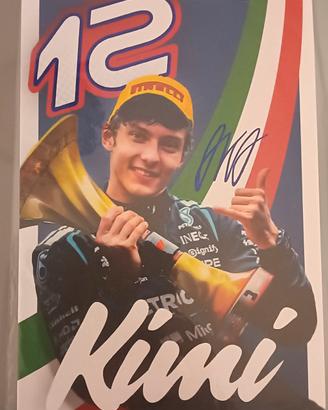 cartolina Ufficiale Kimi Antonelli 
