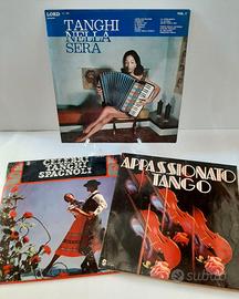 3 Vinili 33 giri RARI - TANGO, ADEL VALENTINE