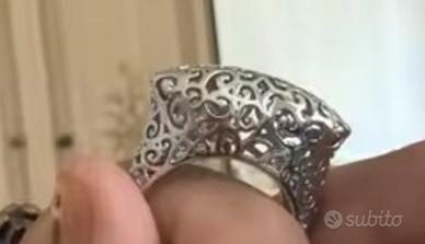 Anello lavorazione traforata Nuovo 