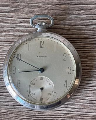 Orologio da tasca Zenith vintage anni 30/40