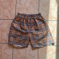 pantaloncini burberry