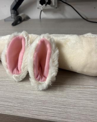 Coda e orecchie per cosplay cane/gatto