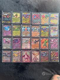 Lotto carte pokemon ex