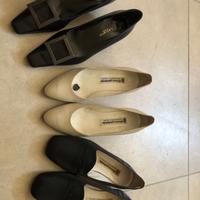 3 paia di scarpe 36 e 36 e mezzo