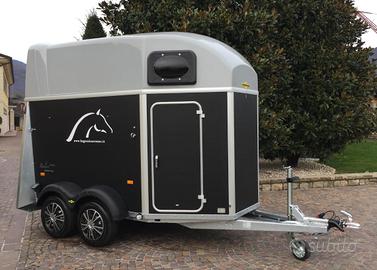 Trailer van per cavalli spirit silver fondo alu