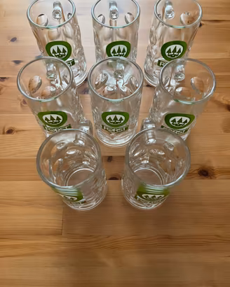 8 boccali da birra Forst