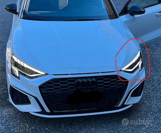 Faro Audi A3 2023 Full LED  Lato guidatore