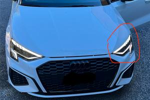 Faro Audi A3 2023 Full LED  Lato guidatore