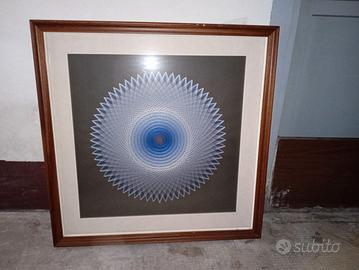 Quadro Vintage Anni '70 Originale - String Art / M