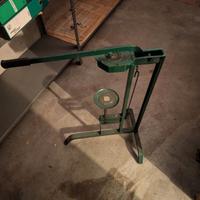 Imbottigliatrice manuale piu' 2 tappatrici acciaio