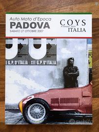 Catalogo coys auto moto d'epoca padova 2007