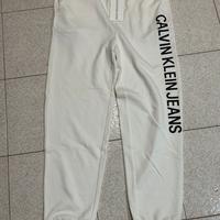 Pantalone bianco Calvin Klein