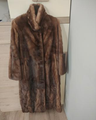 pelliccia lunga di visone femmina tg. 44