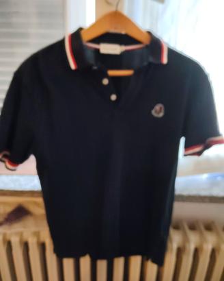 Polo Moncler Uomo blu/ Nera - Taglia M