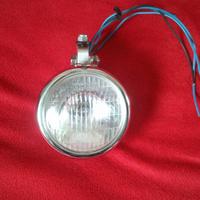 Faro anteriore moto cromato
