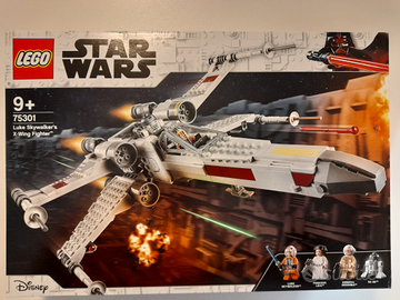 Lego star wars "X-Wing Fighter di Luke Skywalker"