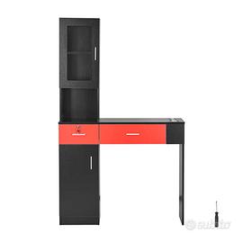 Stazione per Salone 3 Piccoli Armadietti 2Cassetti