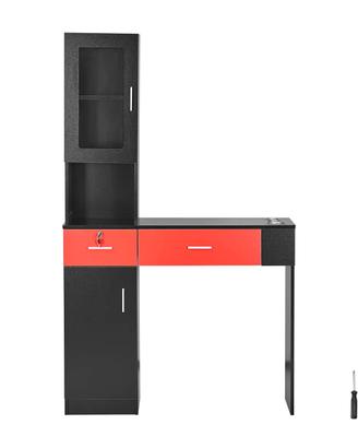 Stazione per Salone 3 Piccoli Armadietti 2Cassetti