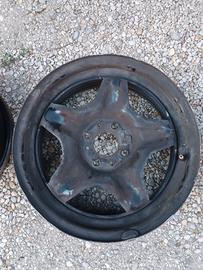 COPPIA CERCHI +2 ORIGINALI FIAT PANDA HYBRID 15" 