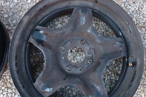 COPPIA CERCHI +2 ORIGINALI FIAT PANDA HYBRID 15" 