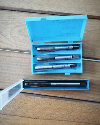 Set maschi M12 HSS + Vergnano 6H professionali