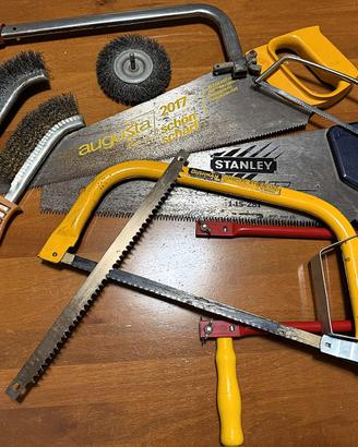 Attrezzi vari officina e legno