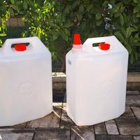 Taniche in plastica nuove da 30 litri