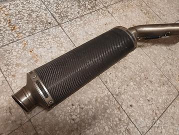 Yamaha YZF R6 2005 scarico MIVV alto