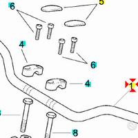 Manubrio Aprilia Tuono 125 AP8118664