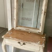 Console e specchio Shabby Chic legno massello