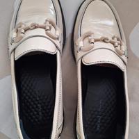 Scarpe bianche in vernice Frau donna  n 39