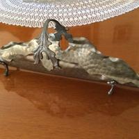 Porta grissini in peltro