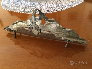 Porta grissini in peltro